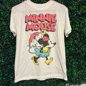 Disney Minnie Mouse Tee with Red and Yellow Accents